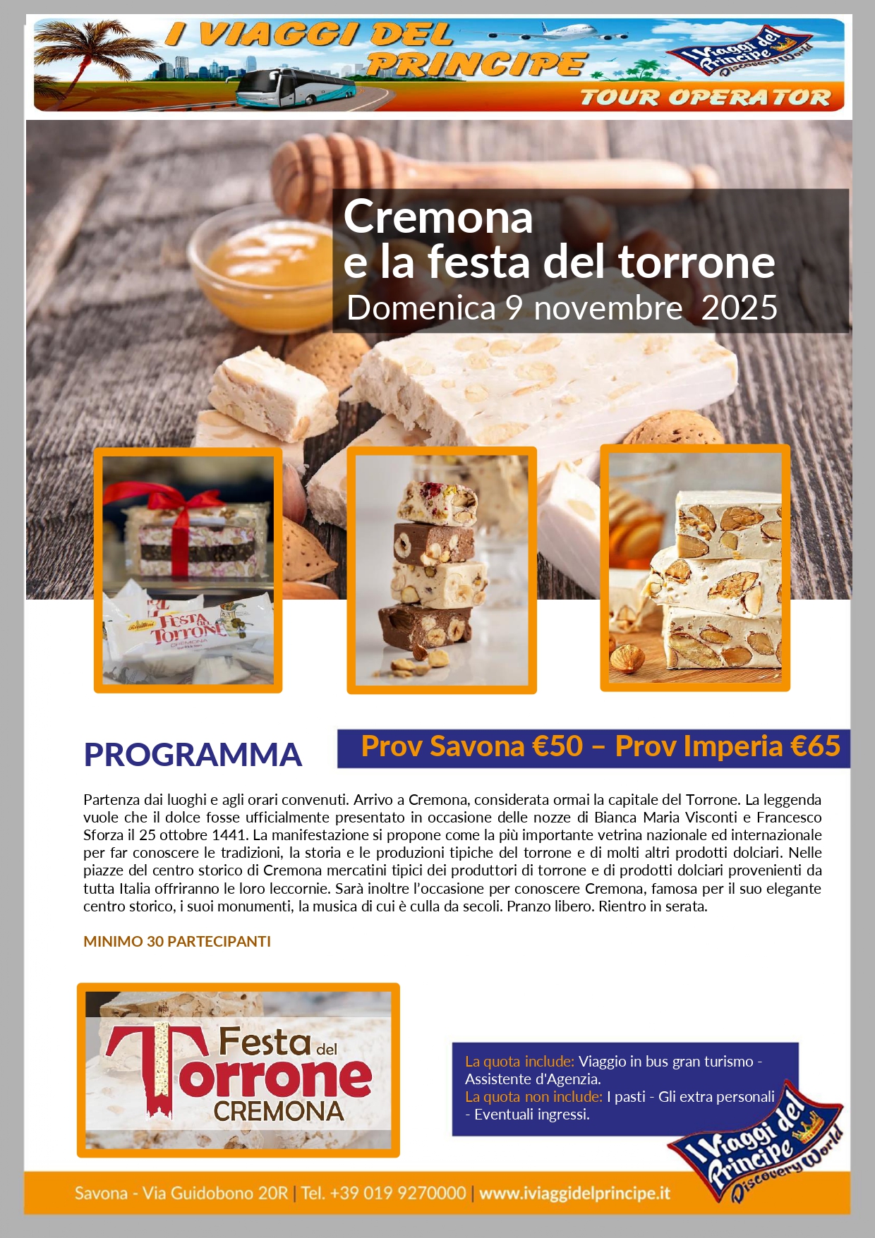 Cremona e la Festa del Torrone - DA SAVONA E PROVINCIA